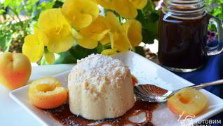 Абрикосовая панна-котта