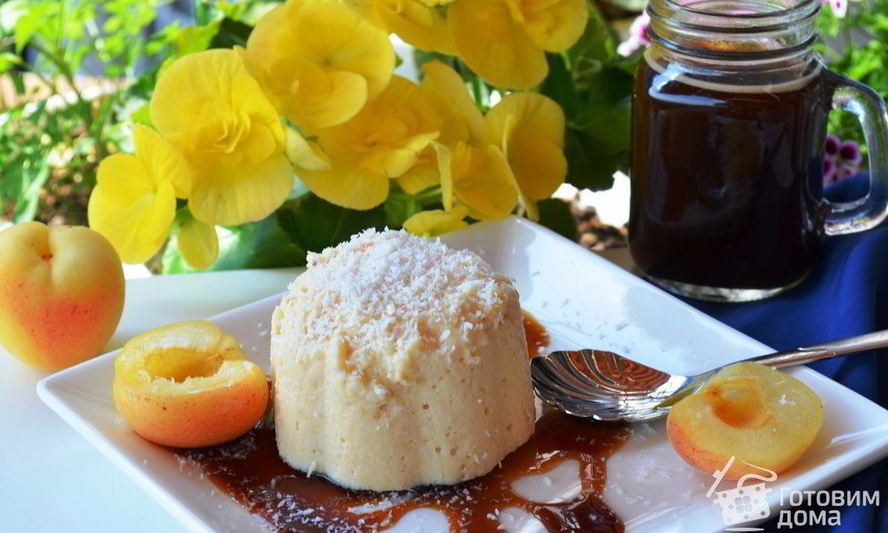 Рецепт абрикосовой панны-котты