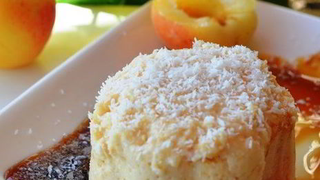 абрикосовая панна-котта