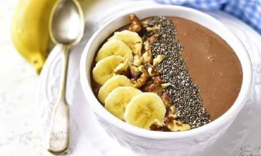 Рецепт бананова-шоколадного пудинг