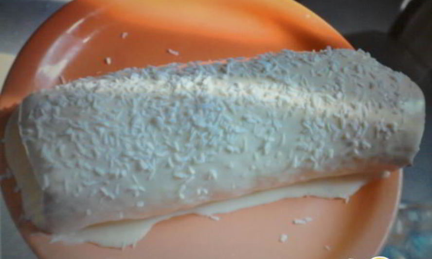 Рецепт бананового рулета