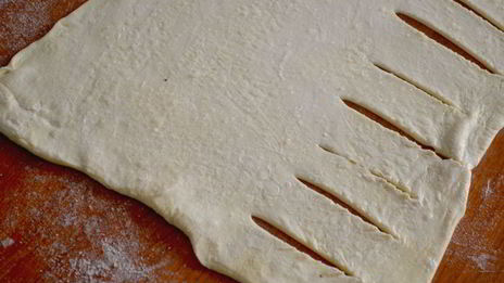 банановый слоеный рулет