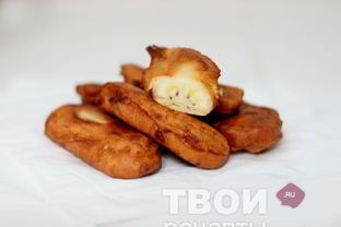 Бананы в кляре