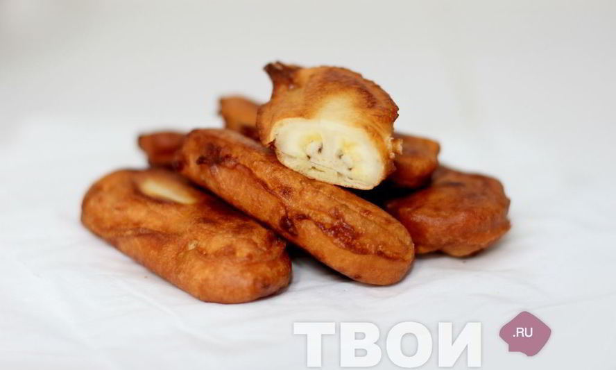 Рецепт бананов в кляре