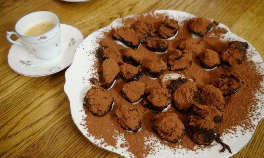 Рецепт чернослива в шоколаде