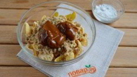 десерт еловые шишки на новый год