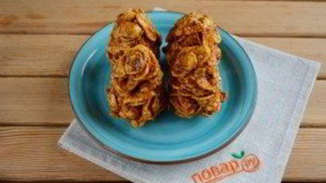 десерт еловые шишки на новый год