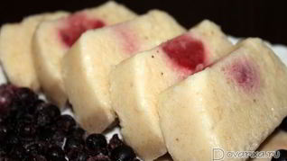 Десерт из бананов замороженный