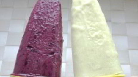 десерт из кокосовых сливок