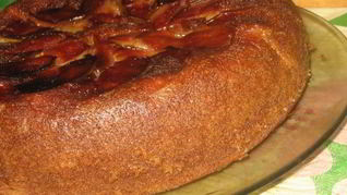 Десерт из яблок в мультиварке