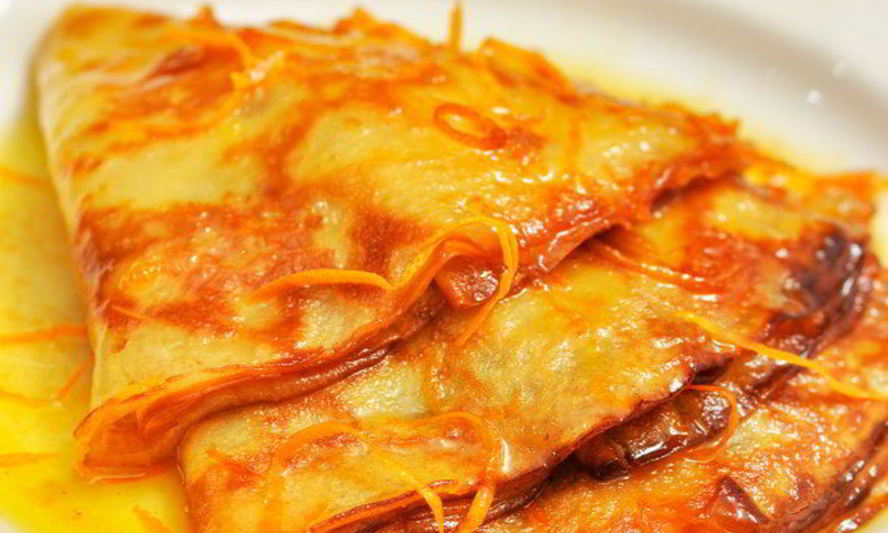 Рецепт десерта креп сюзетт