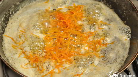 десерт креп сюзетт