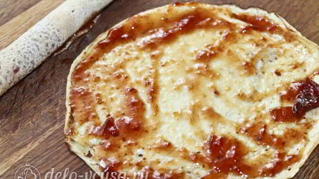 десерт с блинами