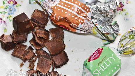 десерт с блинами