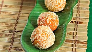 Десертные шарики с инжиром