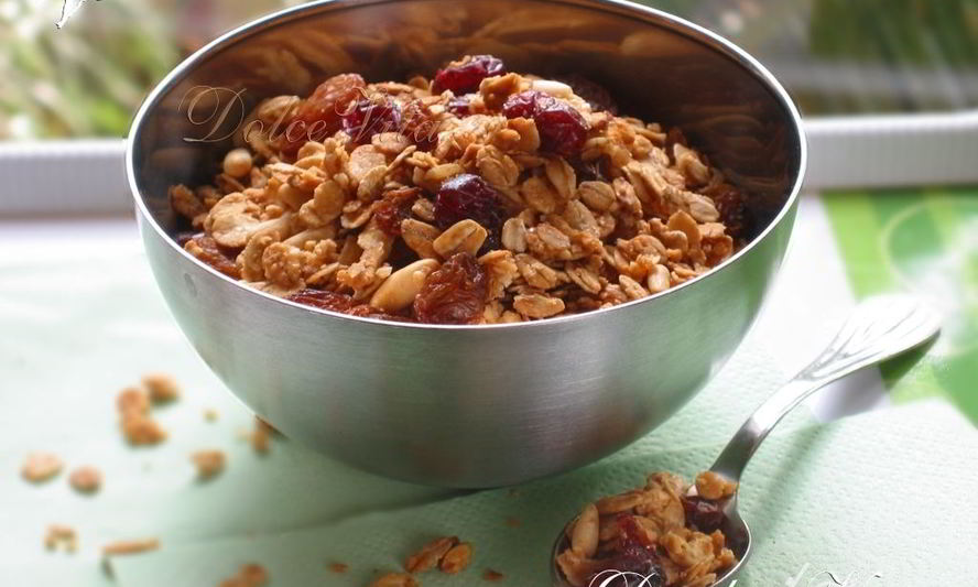 Рецепт гранолы — домашних мюсли