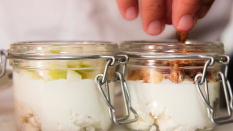 йогурт с домашней гранолой