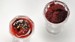 Клубничный сорбет