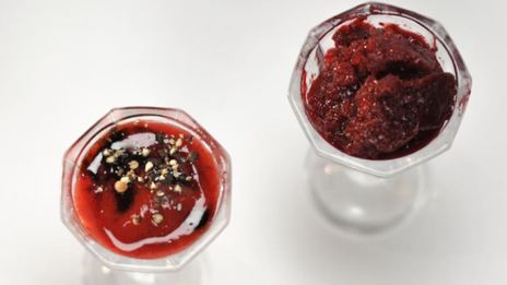 клубничный сорбет