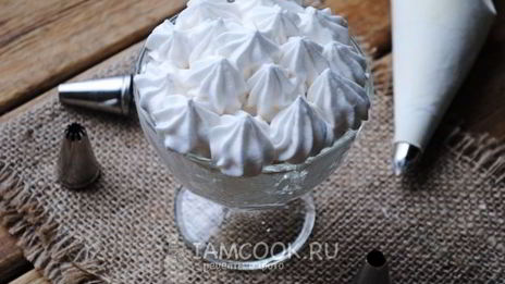 белковый крем с агар-агаром