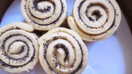 булочки со сливочным кремом