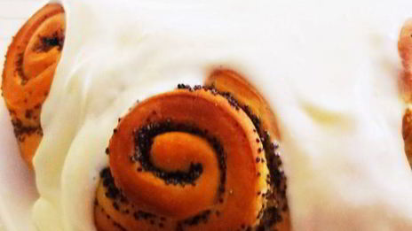 булочки со сливочным кремом