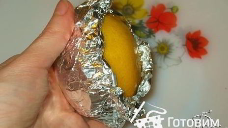 десерт-сюрприз лимон с кремом