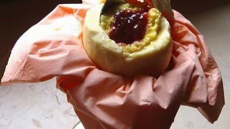 десерт-сюрприз лимон с кремом