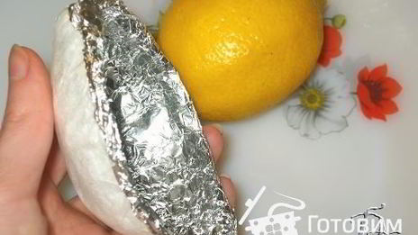 десерт-сюрприз лимон с кремом