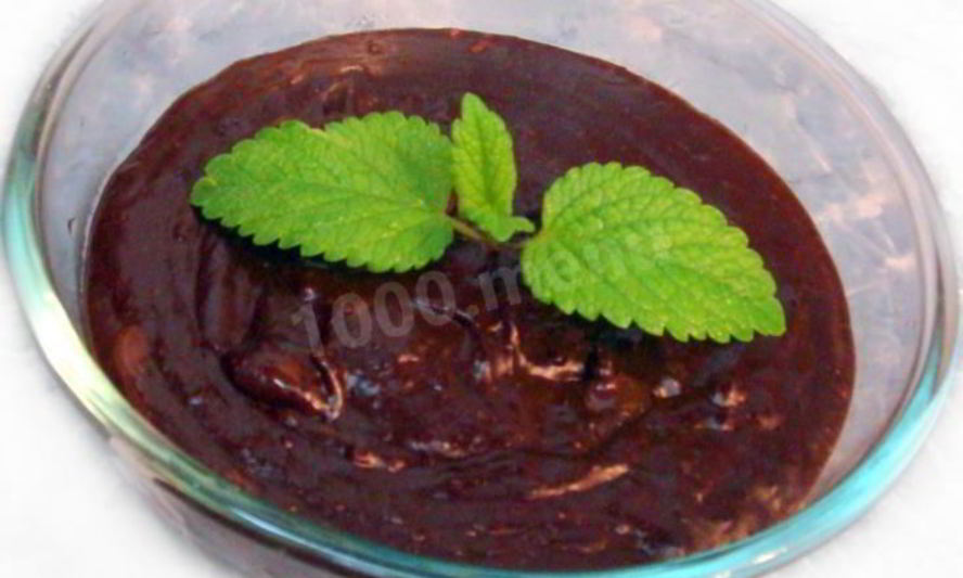 Рецепт домашнего шоколадного крема с бананом