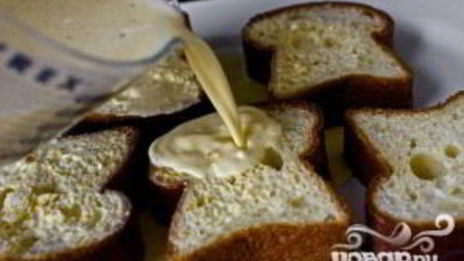 французские тосты крем-брюле