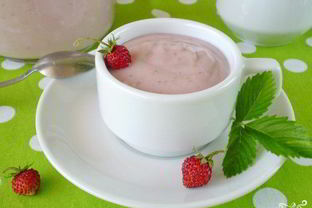 Клубничный заварной крем