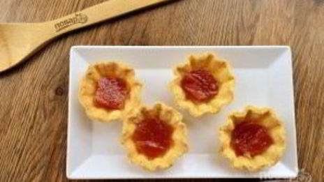 корзиночки из нута с белковым кремом