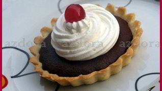 Корзиночки с генуэзским кремом