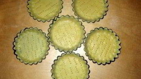 корзиночки с генуэзским кремом