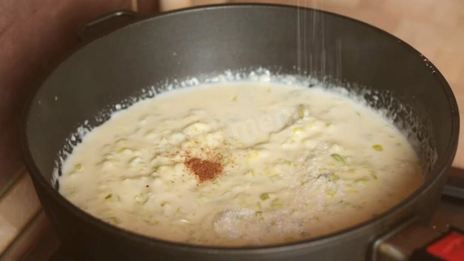 крем из болгарского перца с моцареллой