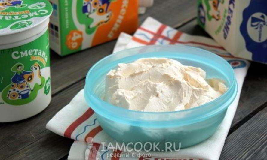 Рецепт крема-сыра