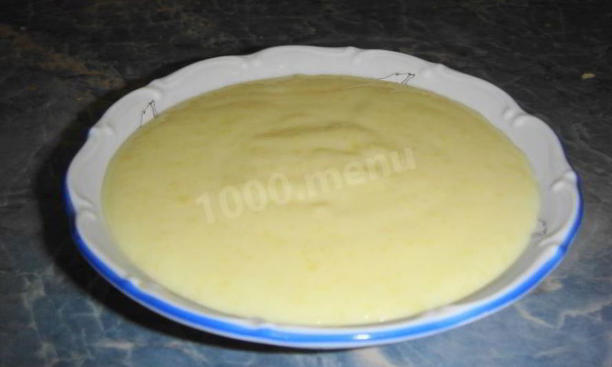 Рецепт крема заварного на песочном тесте