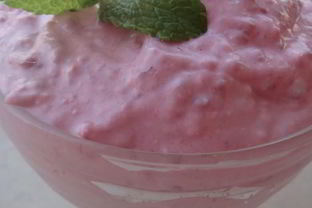 Малиновый крем