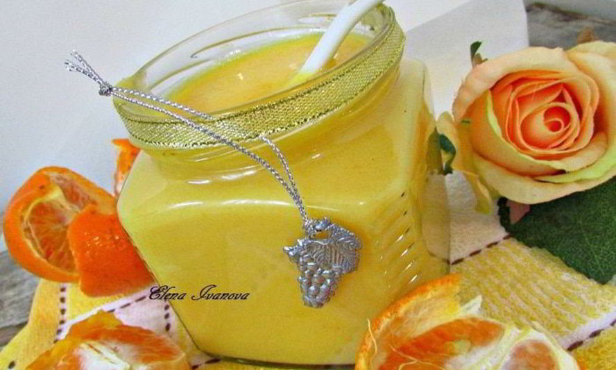 Рецепт мандаринового курда