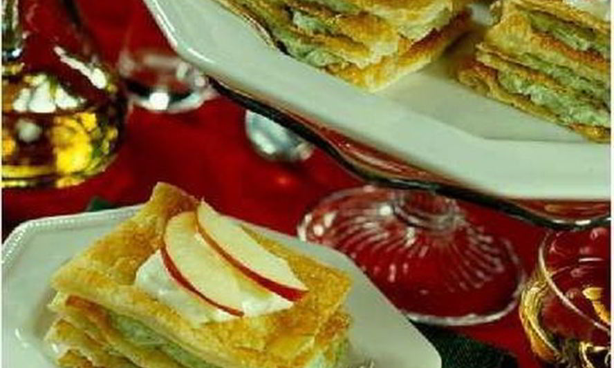 Рецепт мильфея с кремом из брынзы