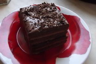 Парижский бисквит с шоколадным кремом