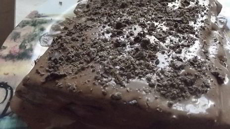 парижский бисквит с шоколадным кремом