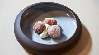 Пончики с ванильным кремом