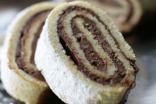 Рулет с шоколадным кремом