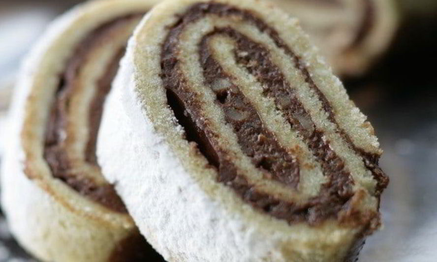 Рецепт рулета с шоколадным кремом