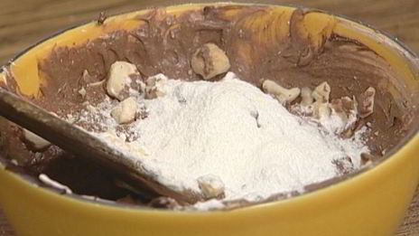 рулет с шоколадным кремом