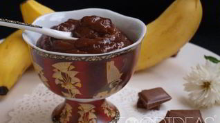Шоколадно-банановый крем