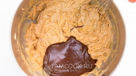 шоколадный крем на сливках