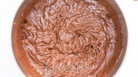 шоколадный крем на сливках